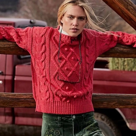 MOTHER Sweaters - NEW MOTHER The Jumper Misfit Cable Knit Sweater